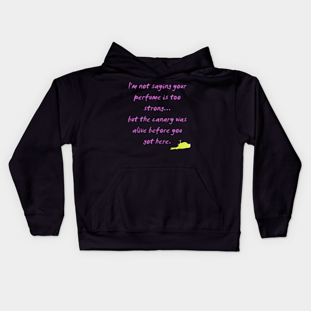 Strong Perfume Kids Hoodie by ReignyNightz